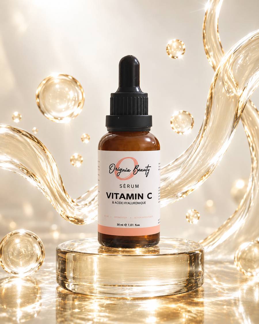 Sérum vitamine C et acide hyaluronique